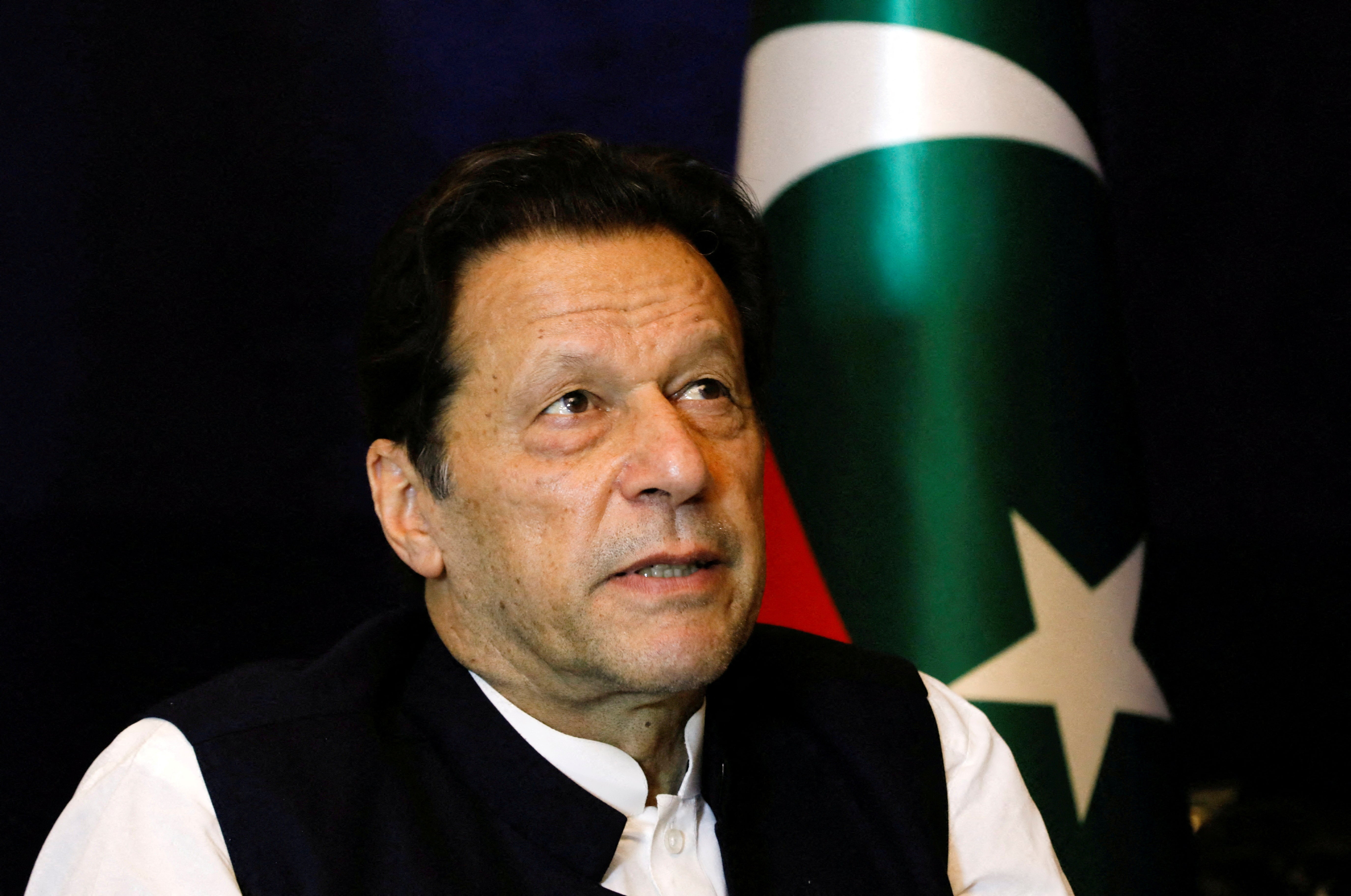 <p>Former Pakistani Prime Minister Imran Khan</p>