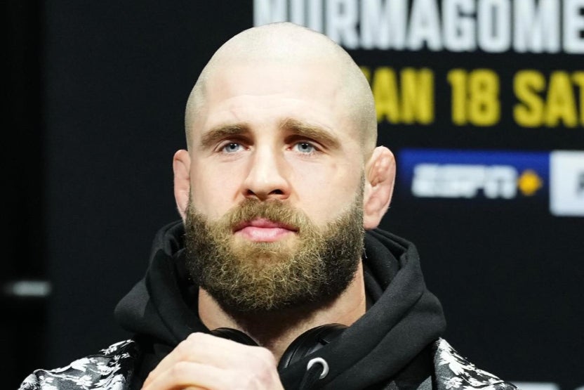 L'ex campione dei pesi massimi leggeri Jiri Prochazka alla conferenza stampa di UFC 311