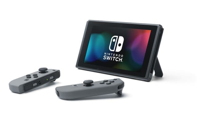 The Nintendo Switch console (Game/PA)