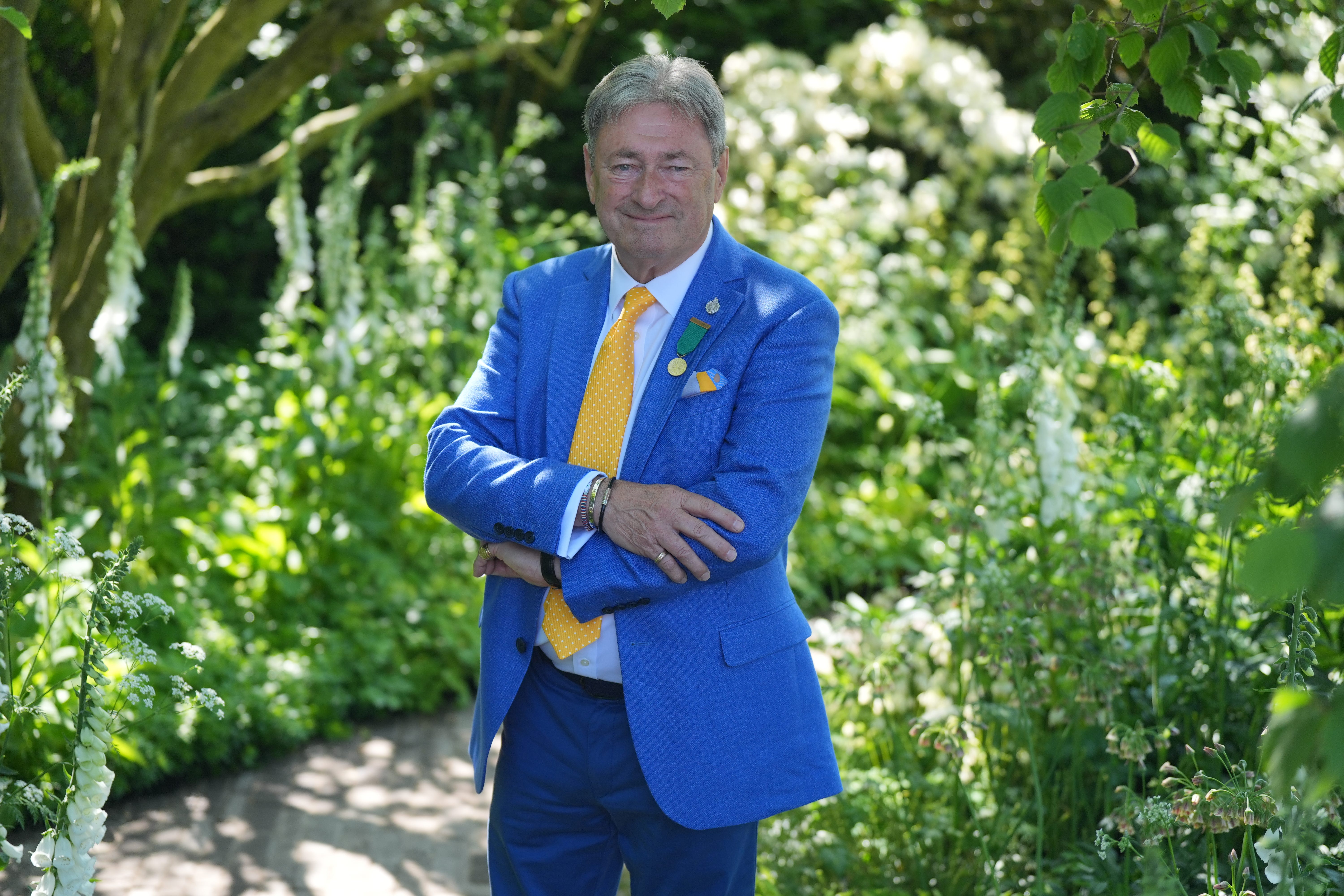 Alan Titchmarsh described the UK as a world leader in horticulture (Yui Mok/PA)