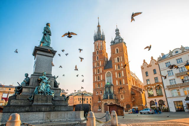 <p>Krakow in Poland is a great option for cheap eats</p>