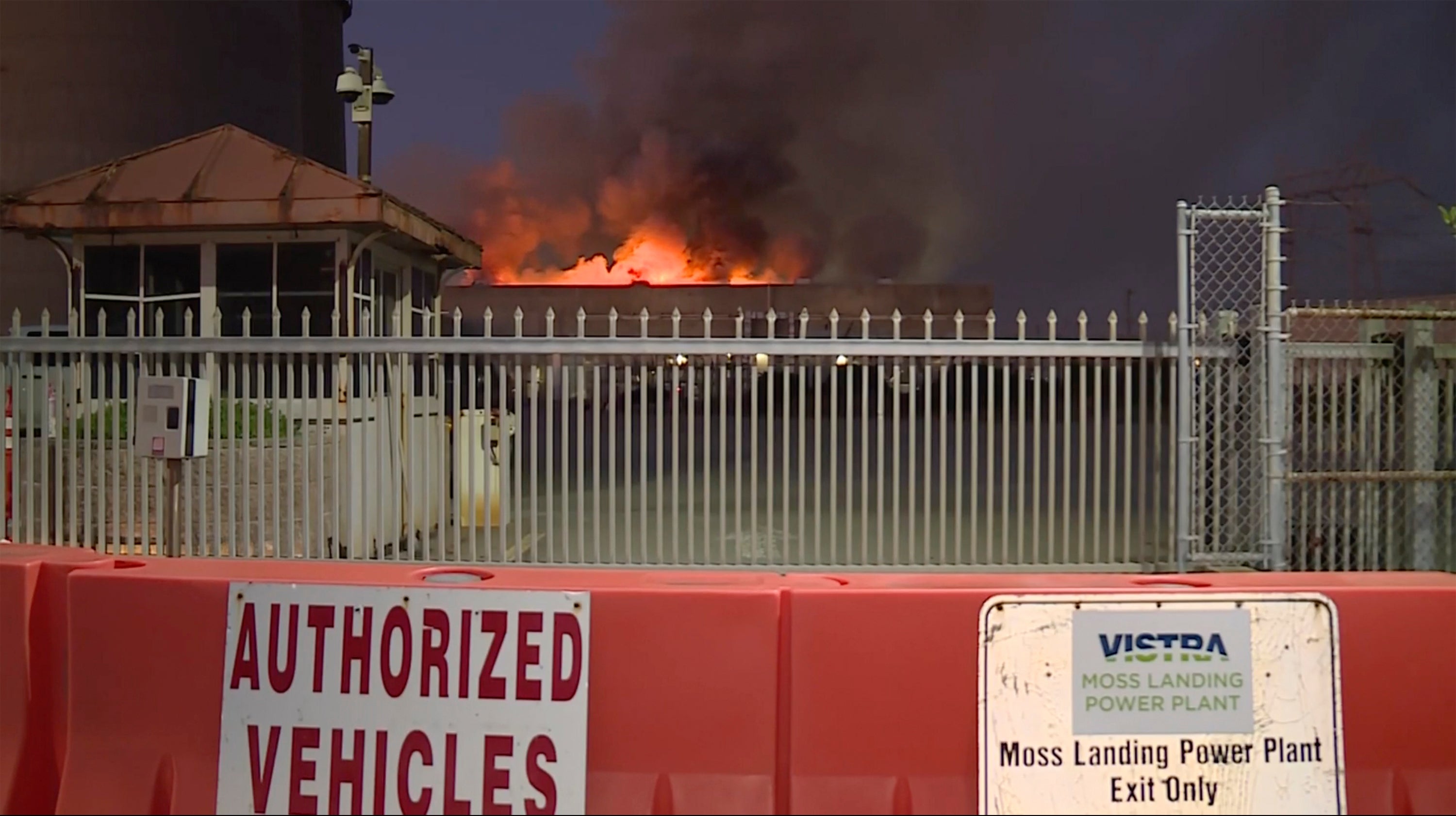 Fire at one of the world's largest battery plants in California forces evacuations