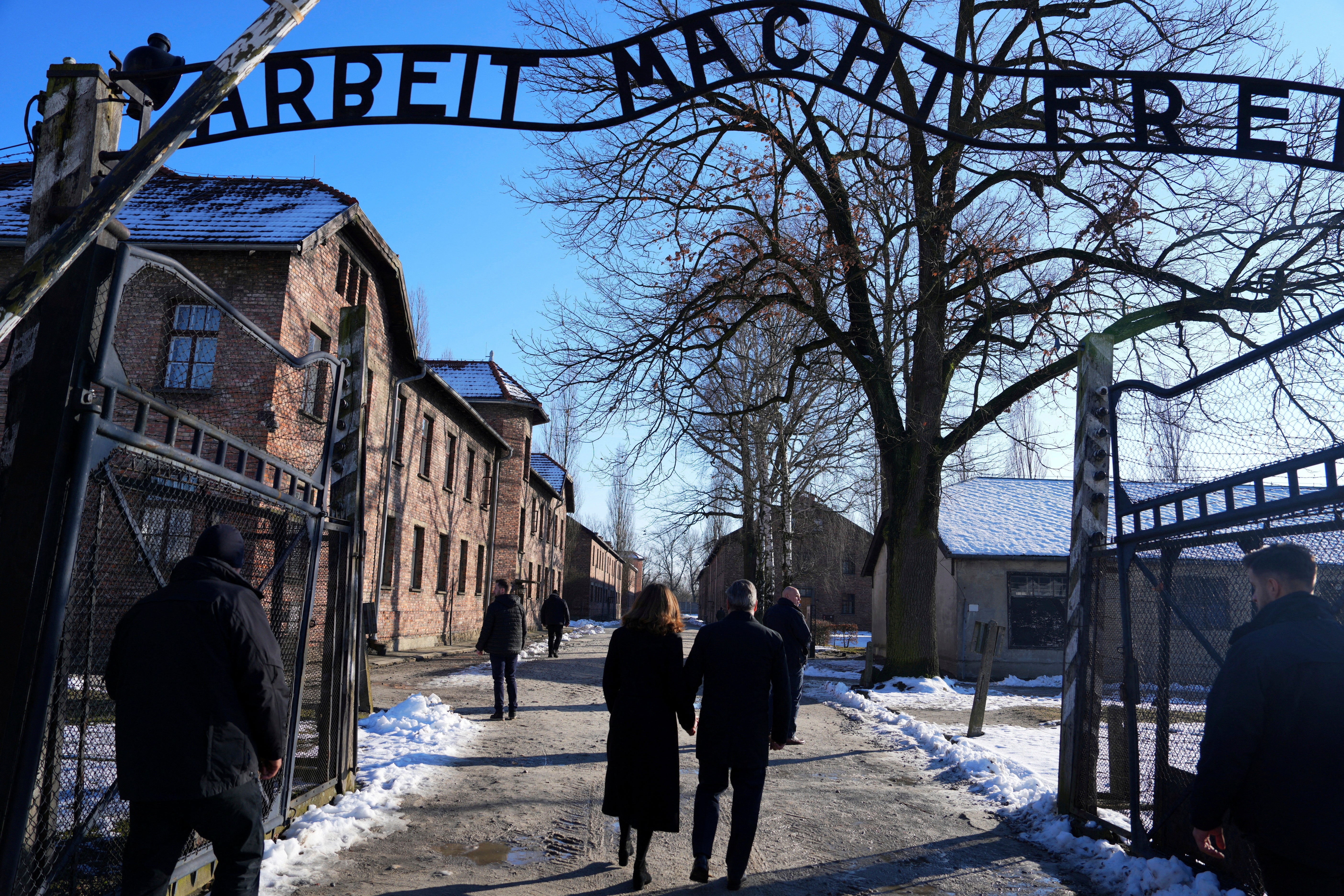 It is the first time Sir Keir has been to Auschwitz