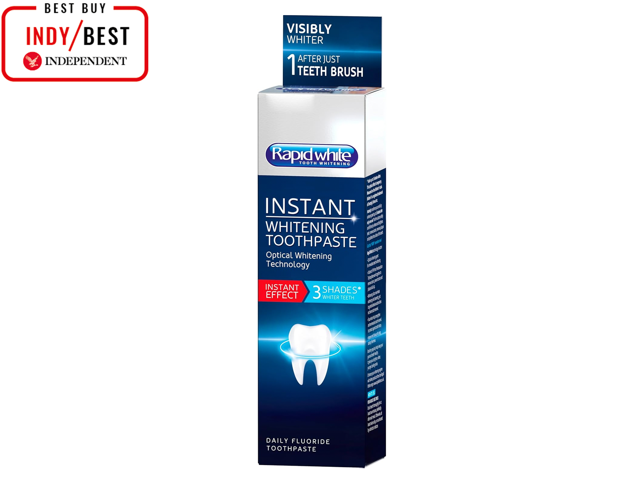 Rapidwhite best whitening toothpaste review indybest