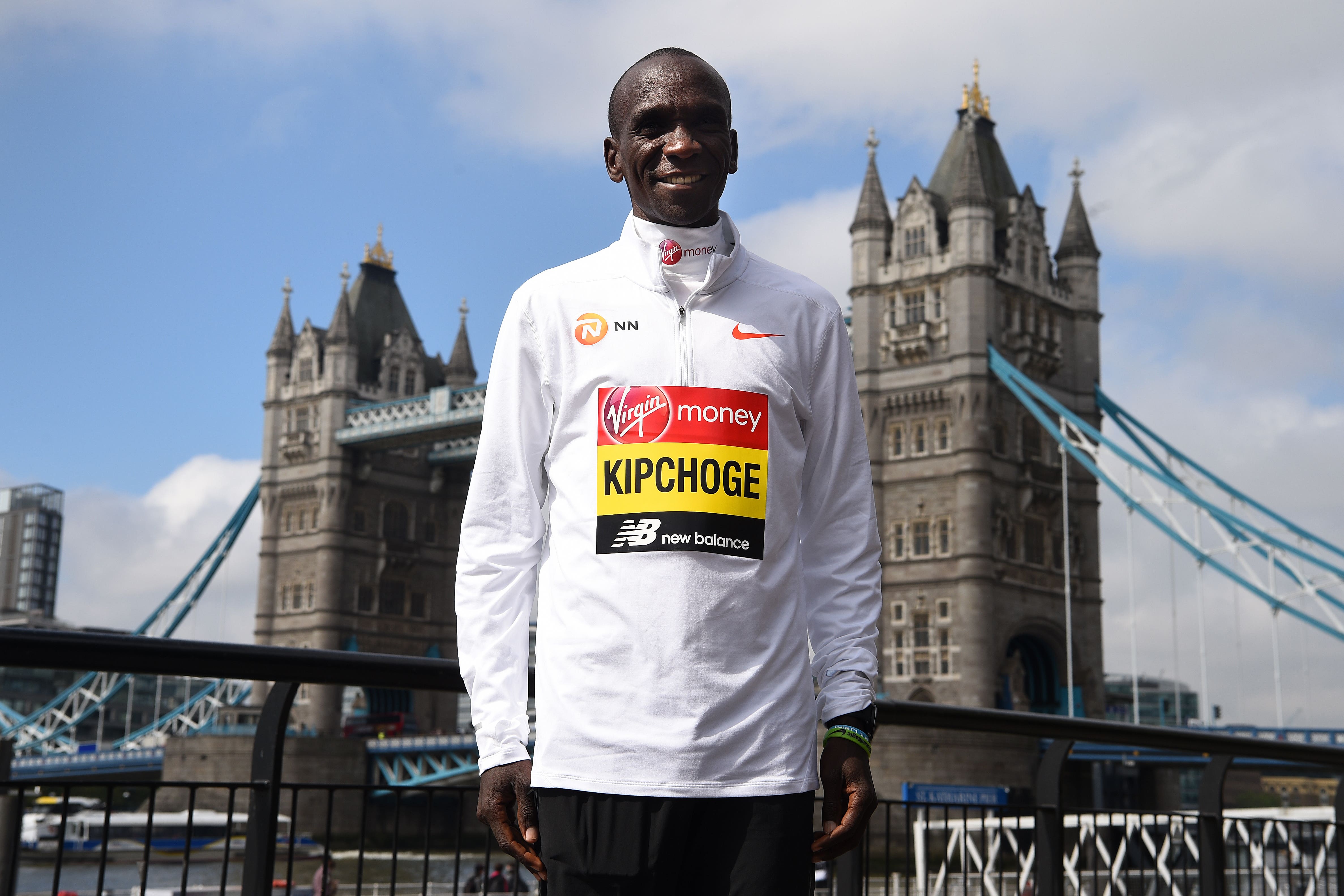 Eliud Kipchoge will run the London marathon for the sixth time in 2025 (Kirsty O’Connor/PA)