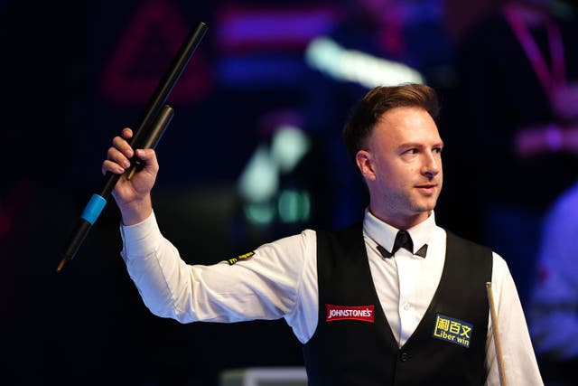 Judd Trump was in ominous form as he beat Ding Junhui to reach the last four at the Masters (Zac Goodwin/PA)