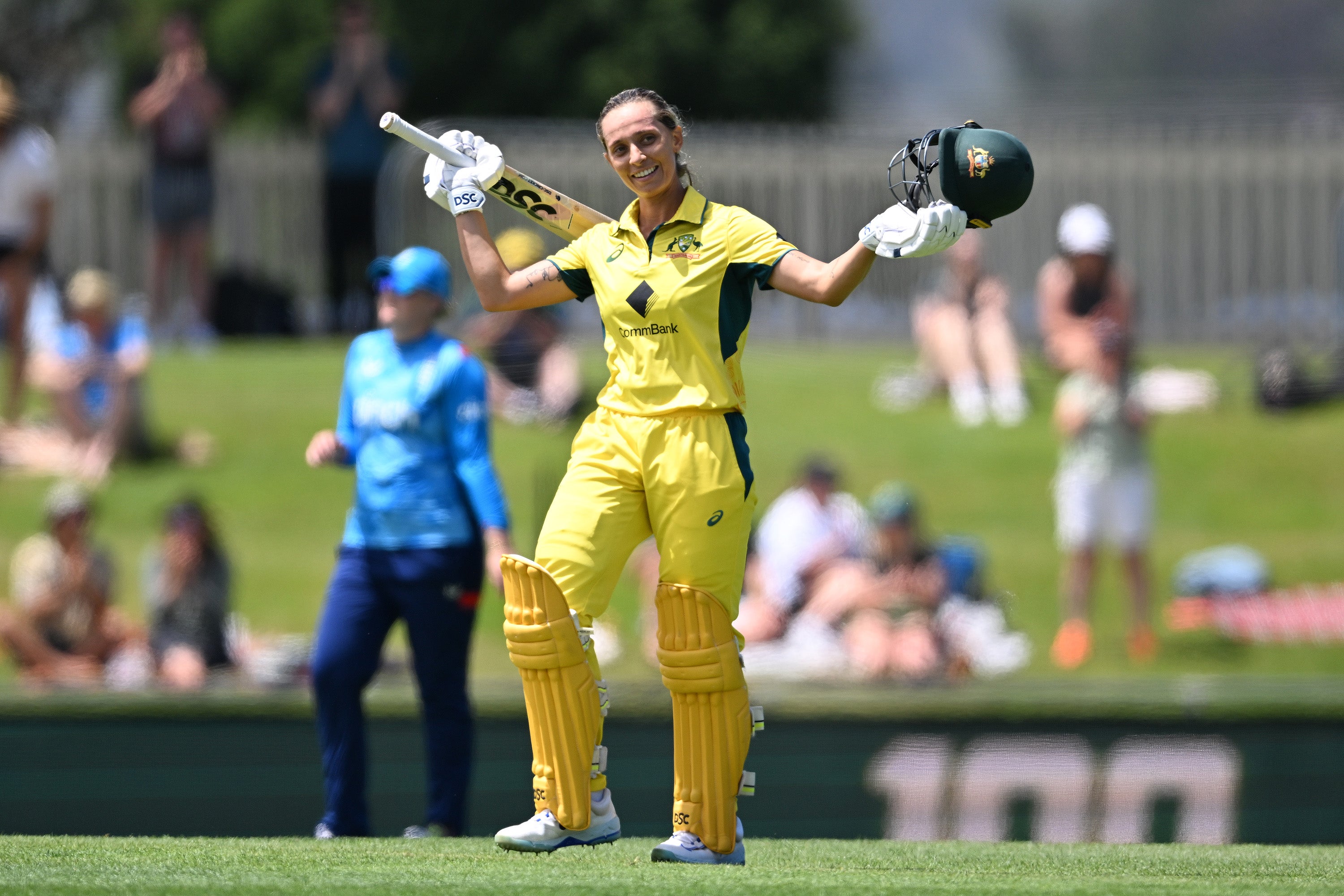 Ash Gardner smashed a stunning hundred as Australia showcased their batting depth