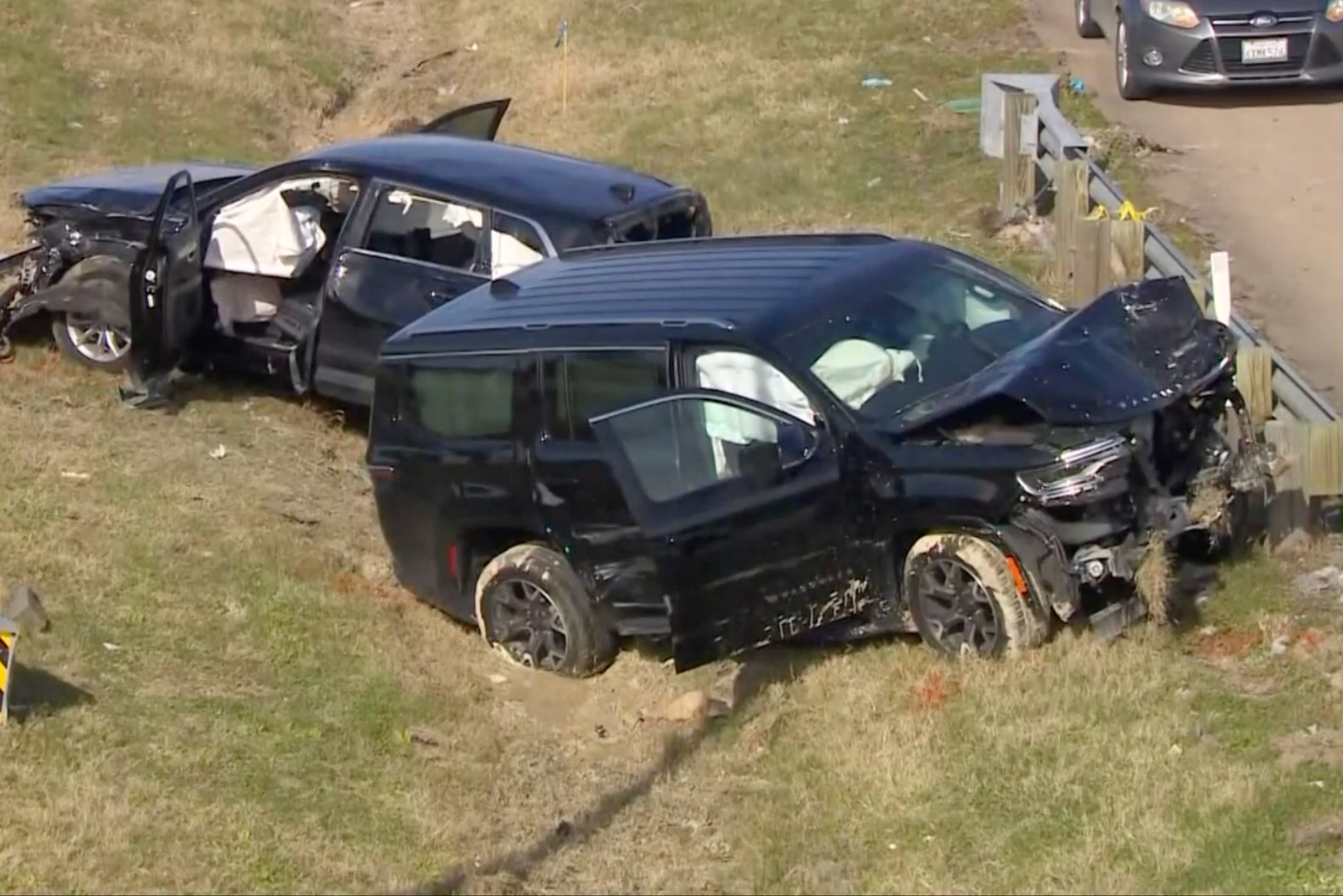 An innocent man was killed after a murder suspect being chased by police crashed into his vehicle in Texas. Moments before, the suspect had told police he wanted to ‘call his mom’