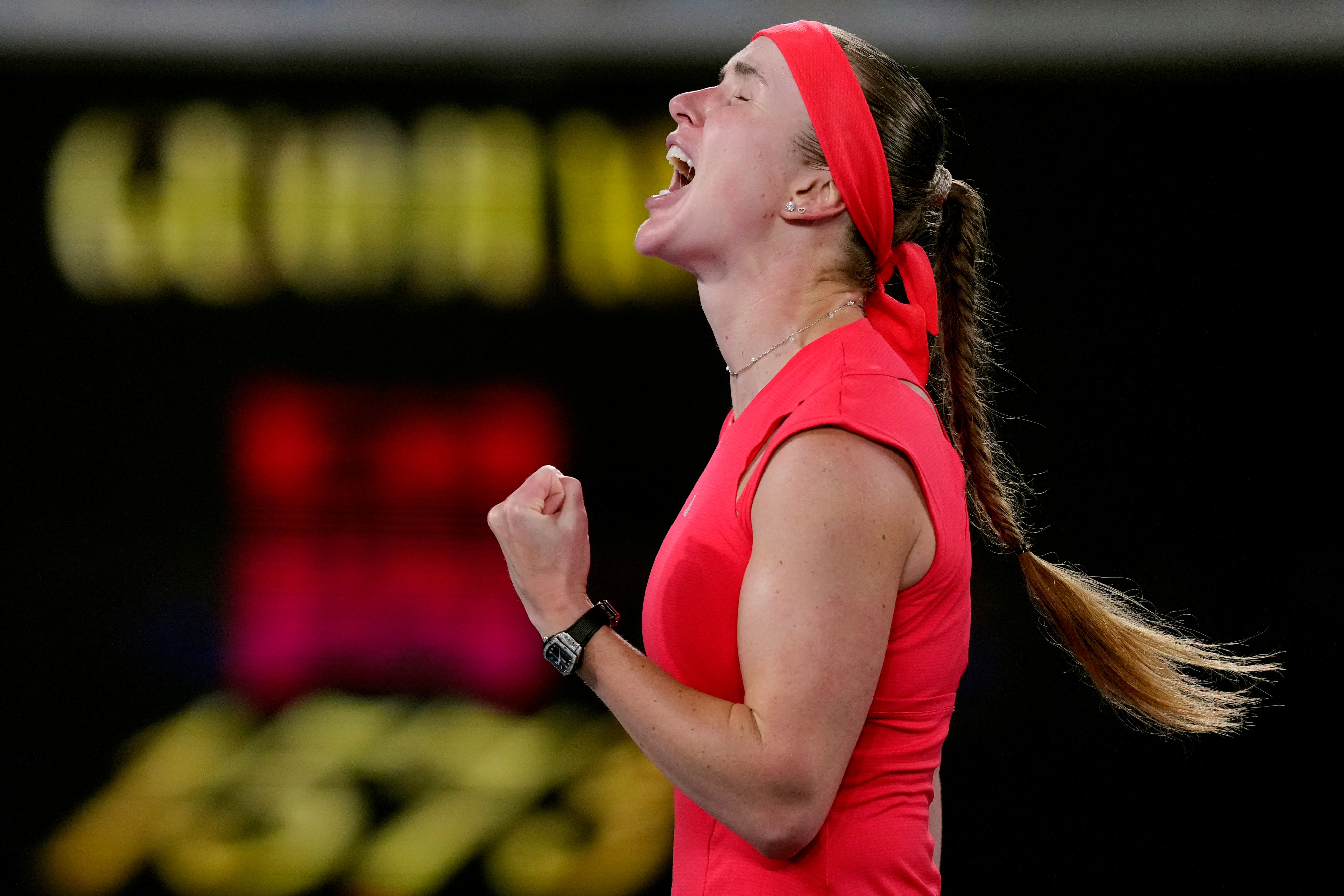 Elina Svitolina produced a thrilling comeback to reach the fourth round of the Australian Open (Vincent Thian/AP)