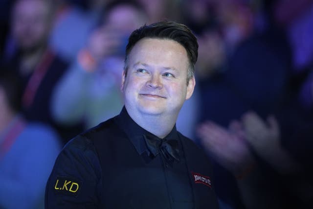 Shaun Murphy made only the sixth maximum break at the Masters (Andrew Matthews/PA)