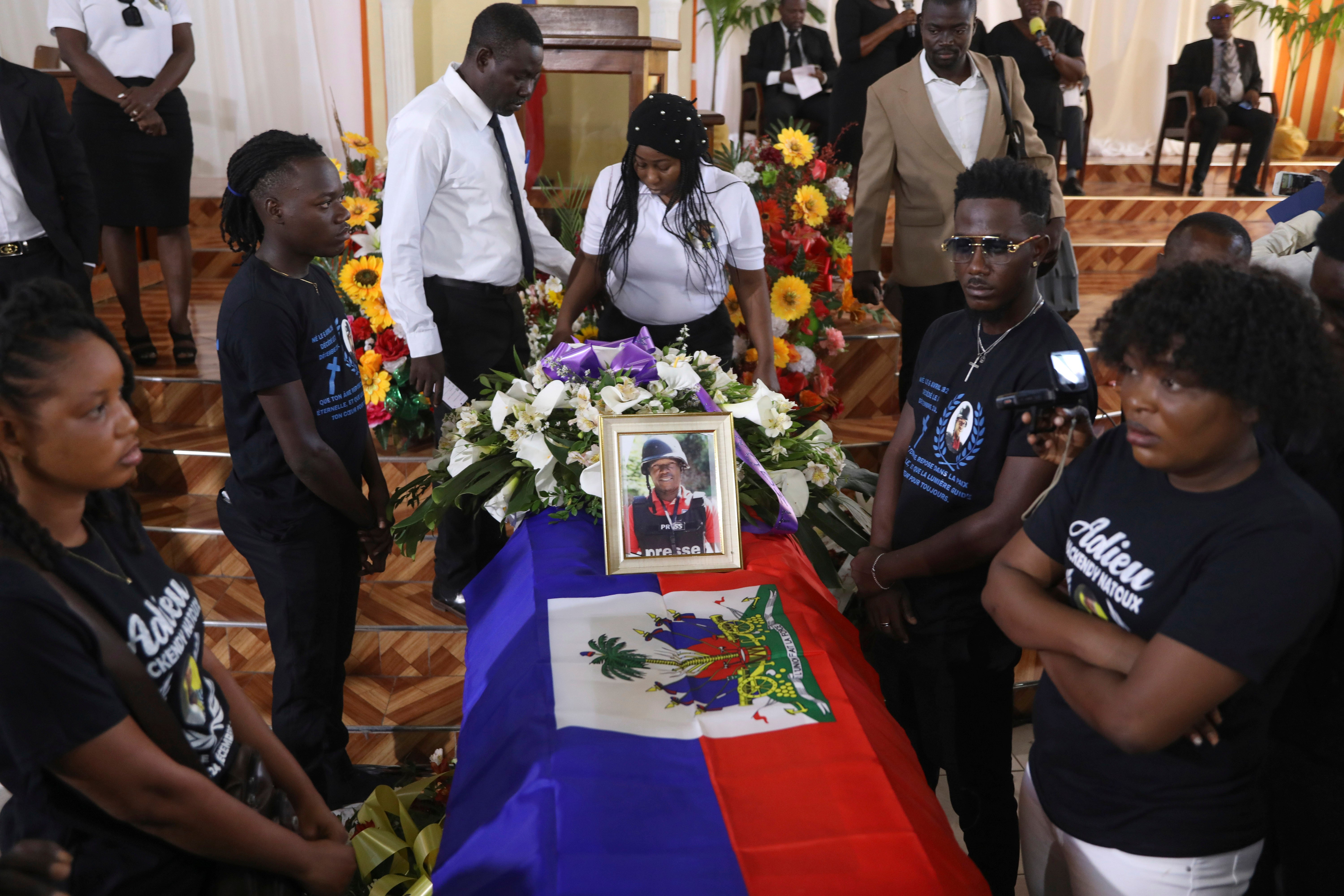 Haiti Journalist Funeral