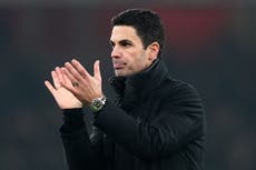 Mikel Arteta highlights where Arsenal are falling short in title race after damaging draw