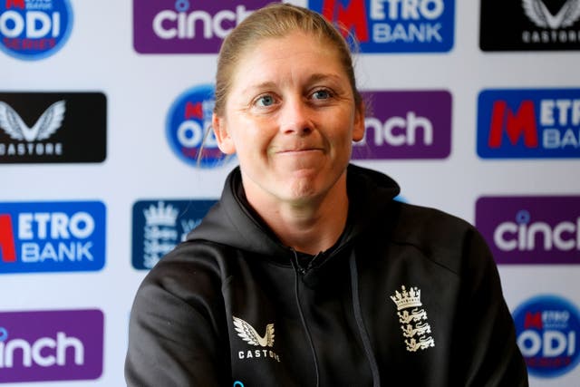 Heather Knight wants her side to call on their 2023 comeback (Bradley Collyer/PA)