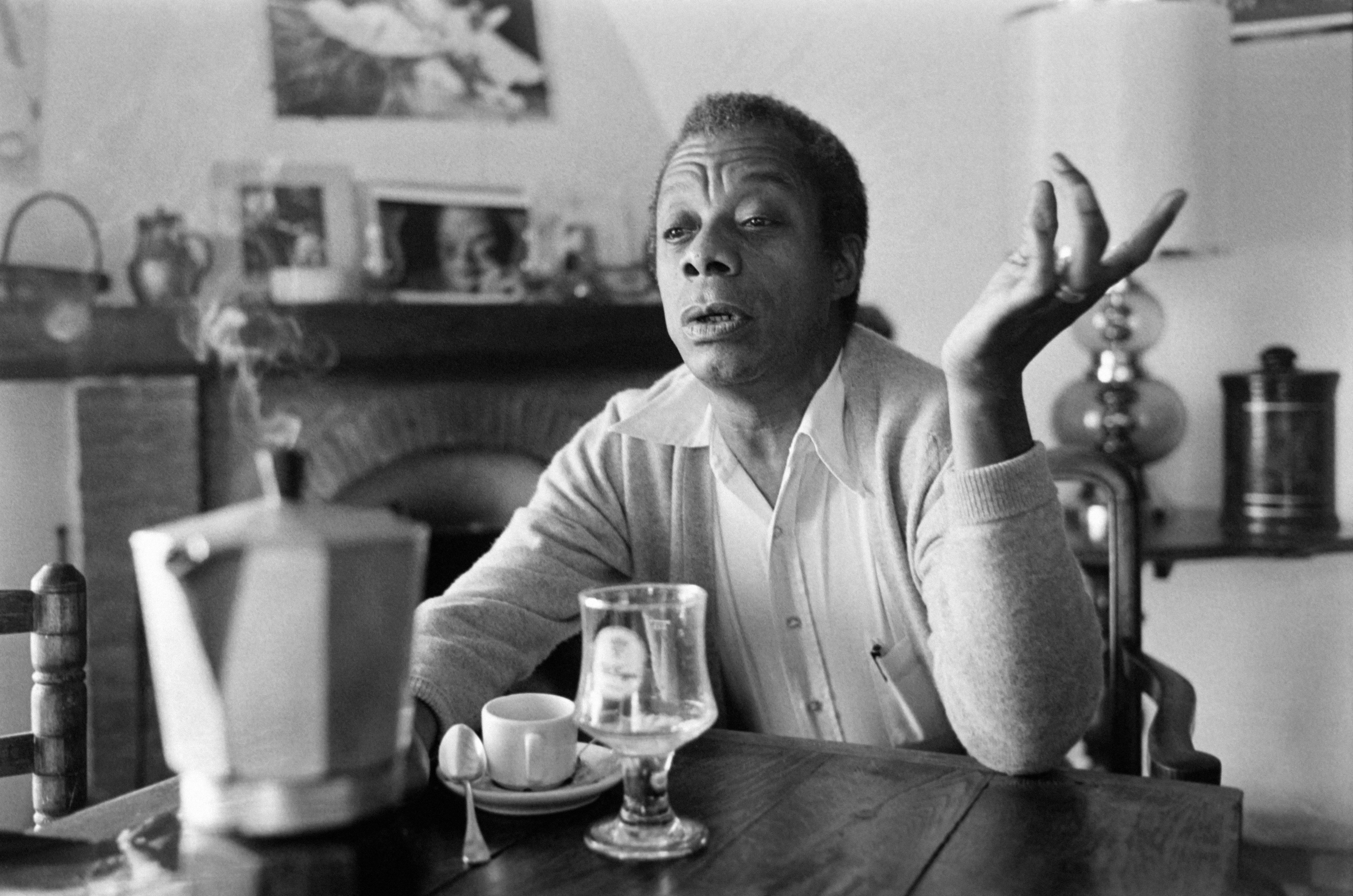 Author James Baldwin spoke of his concern at the ‘moral apathy’ in his country