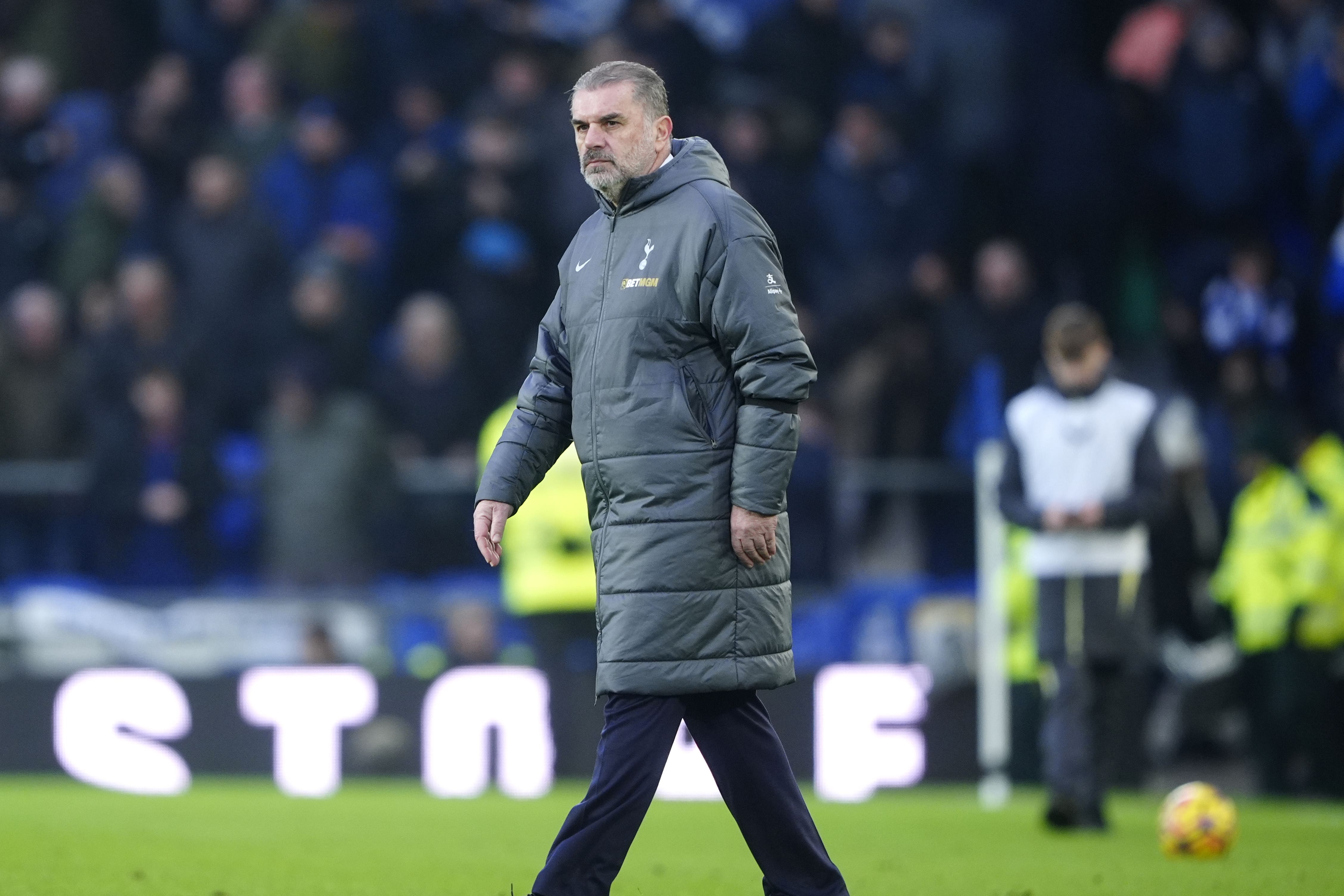 Ange Postecoglou takes blame for early Tottenham collapse in Everton defeat