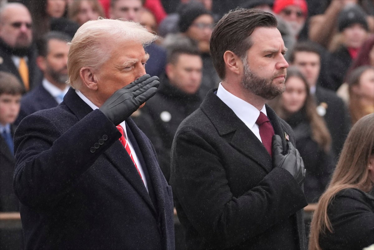 PHOTO COLLECTION: Trump Inauguration Arlington National Cemetery