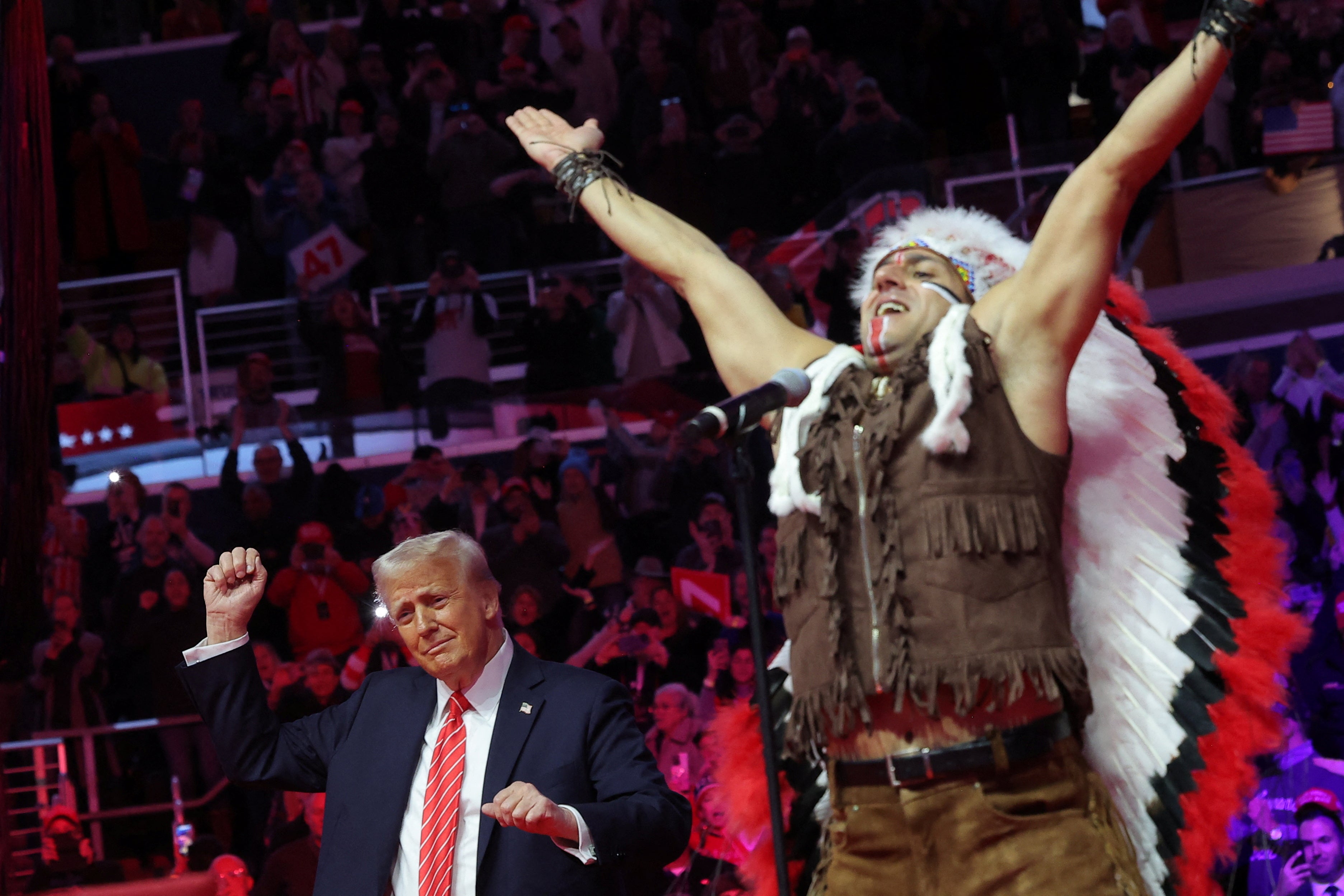 Trump é fã há muito tempo do Village People – que uma vez quis que ele parasse de usar sua música