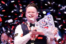 Shaun Murphy stunned after winning second Masters title: ‘I thought my time was gone’