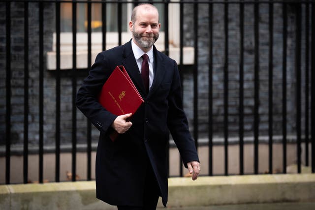 Business Secretary Jonathan Reynolds said his experience as a trainee solicitor meant he knows ‘the challenges faced by UK professionals when working abroad’ (James Manning/PA)