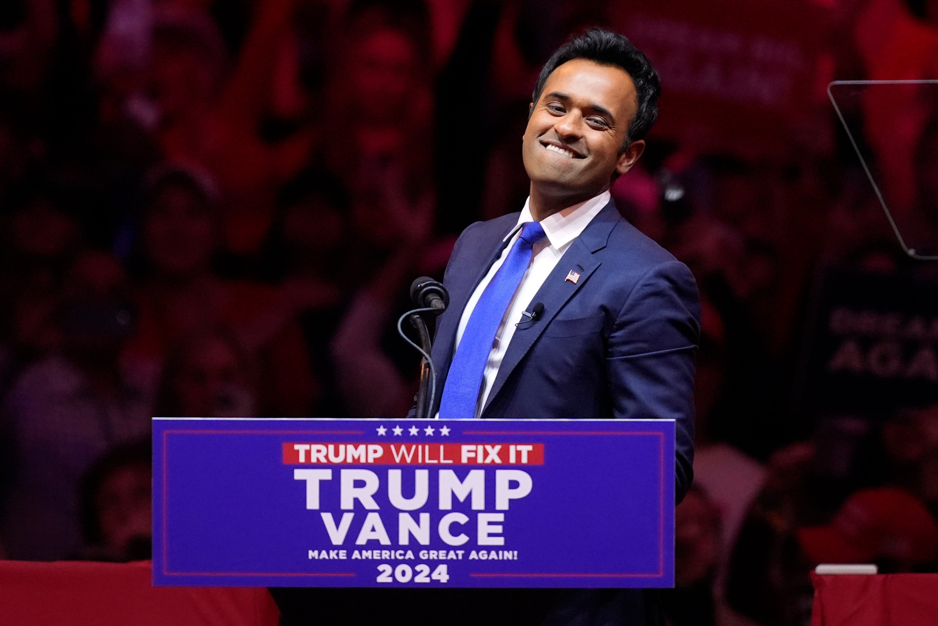<p>Vivek Ramaswamy is expected to leave his position leading President-elect Donald Trump’s newly-created Department of Government Efficiency, according to a new report</p>