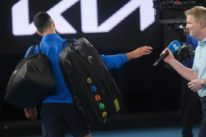 Australian TV presenter apologises for ‘offensive’ Djokovic comments