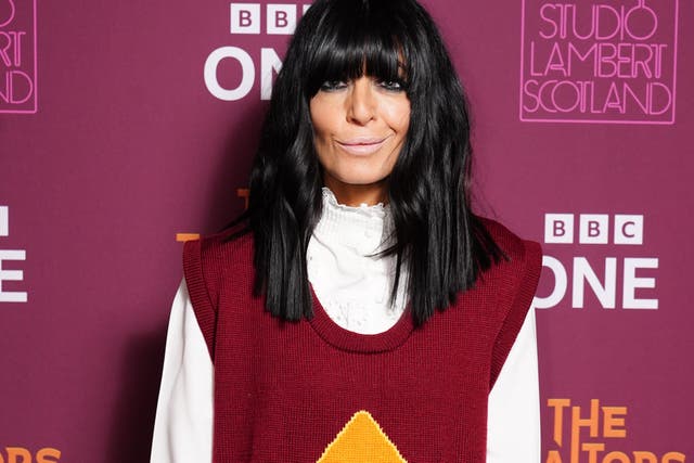 <p>Claudia Winkleman has famously glossy locks</p>