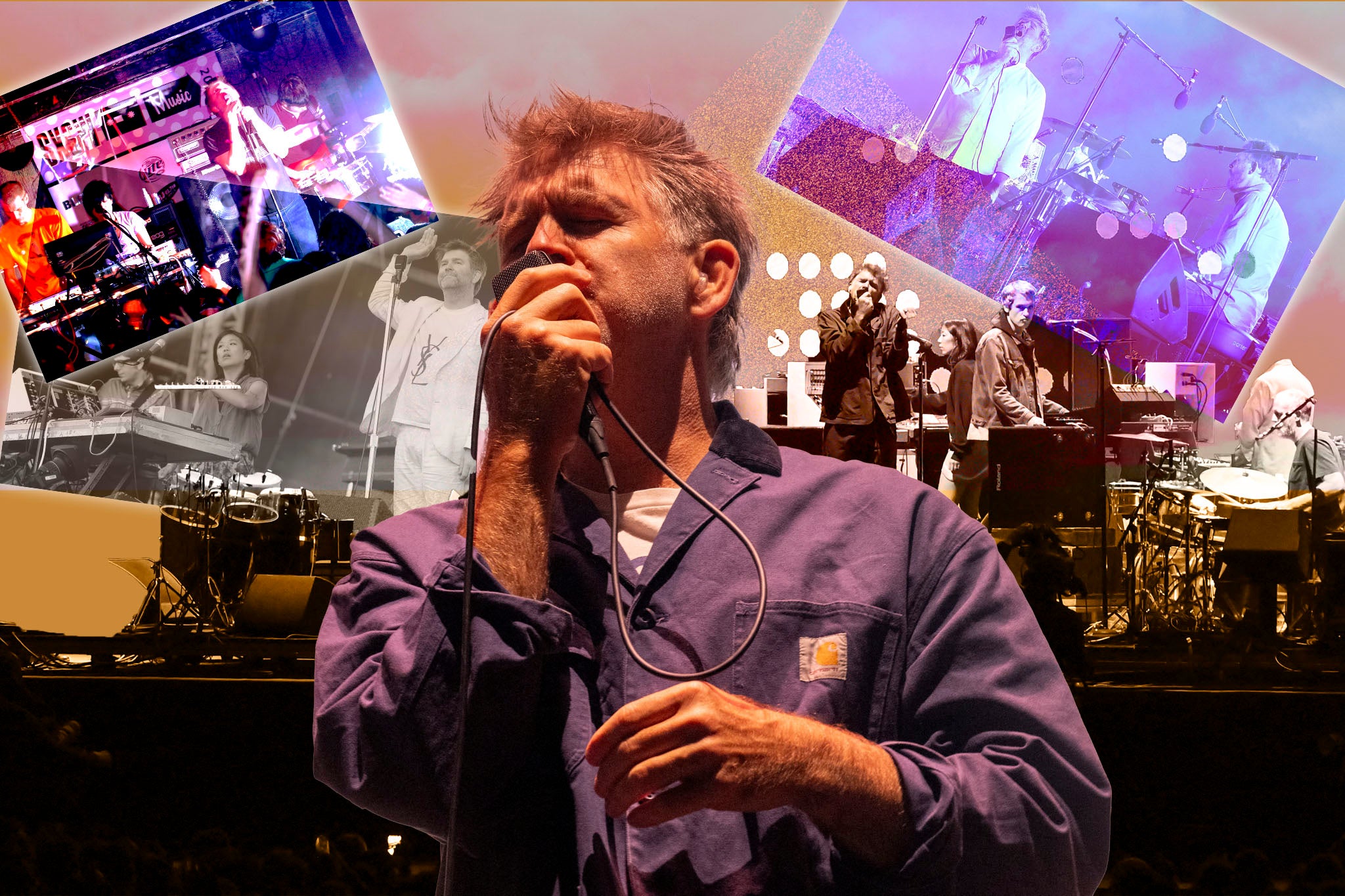 James Murphy of LCD Soundsystem, whose debut album turns 20 this week