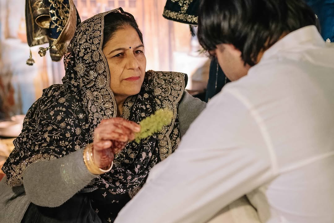 Neeraj Chopra’s parent  blesses him astatine  his wedding ceremony