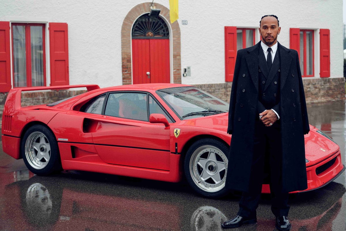 F1 fans highlight hidden message from Lewis Hamilton's Ferrari unveiling