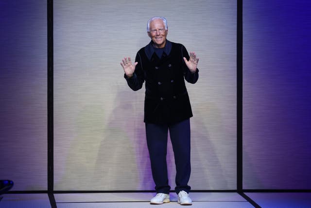 Italy Fashion F/W Giorgio Armani