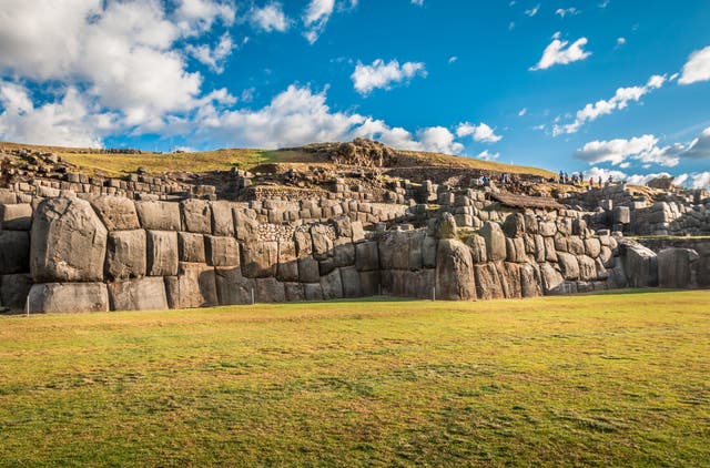 <p>The tunnels connect the city’s Temple of the Sun  to the ancient Sacsayhuaman fortress (pictured). </p>
