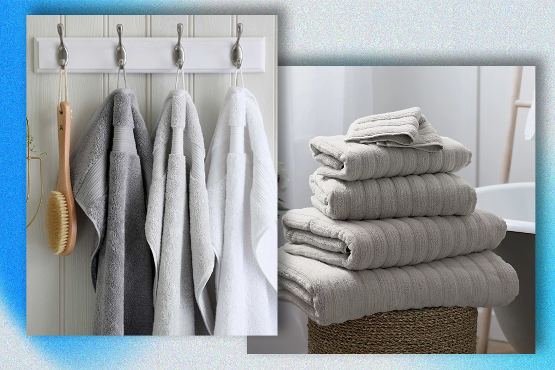 Add a touch of luxury to your bathroom, with these bath towels