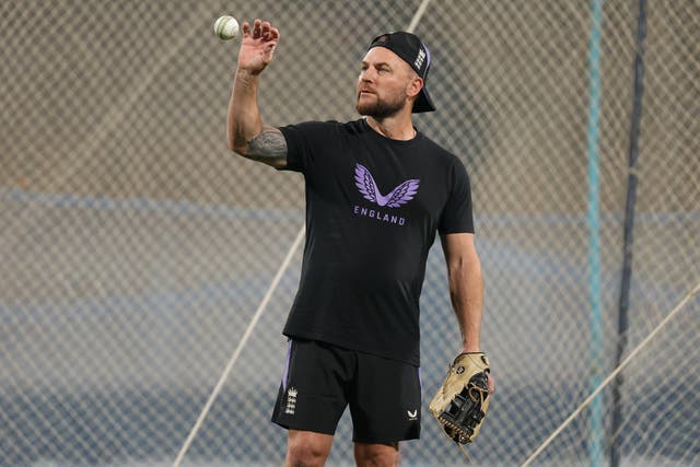 <p>Brendon McCullum takes charge of his first ODI series as England white-ball coach during the tour of India</p>