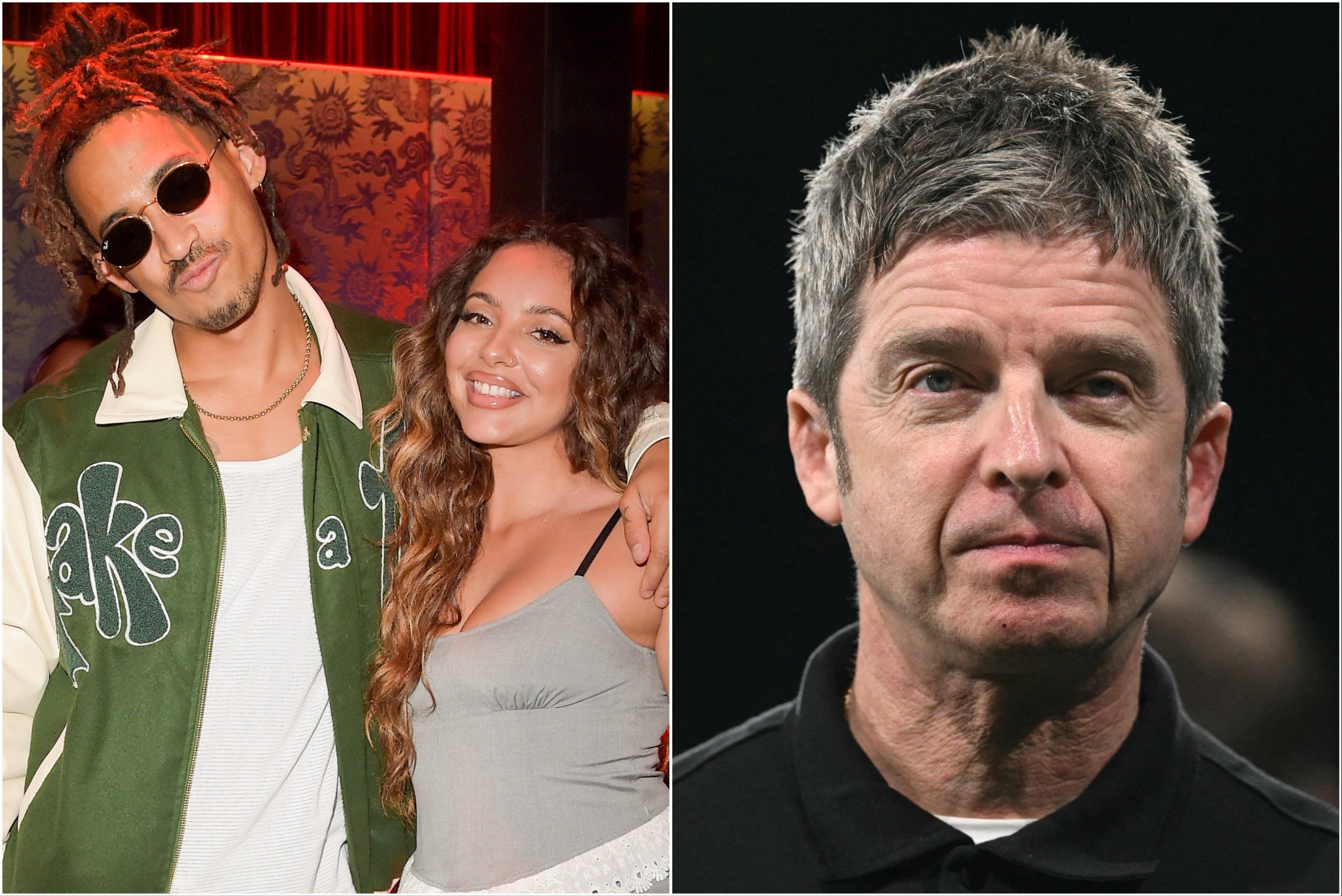 Jade disse que seu namorado Jordan Stephens (à esquerda) confrontou Noel Gallagher por causa de seus comentários sobre sua banda, Little Mix