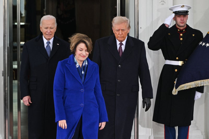 Amy Klobuchar reveals what Trump and Biden discussed on their limo ride – and it’s surprisingly normal