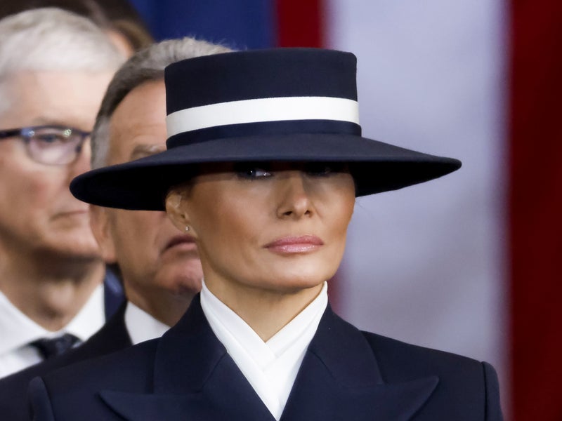 Melania Trump’s inauguration hat spawns hilarious memes online: ‘She looks like the Hamburgler’