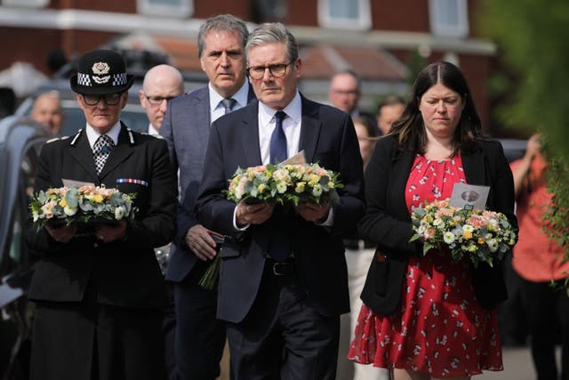 Sir Keir Starmer will speak to the country from Downing Street on Tuesday morning (James Speakman/PA)