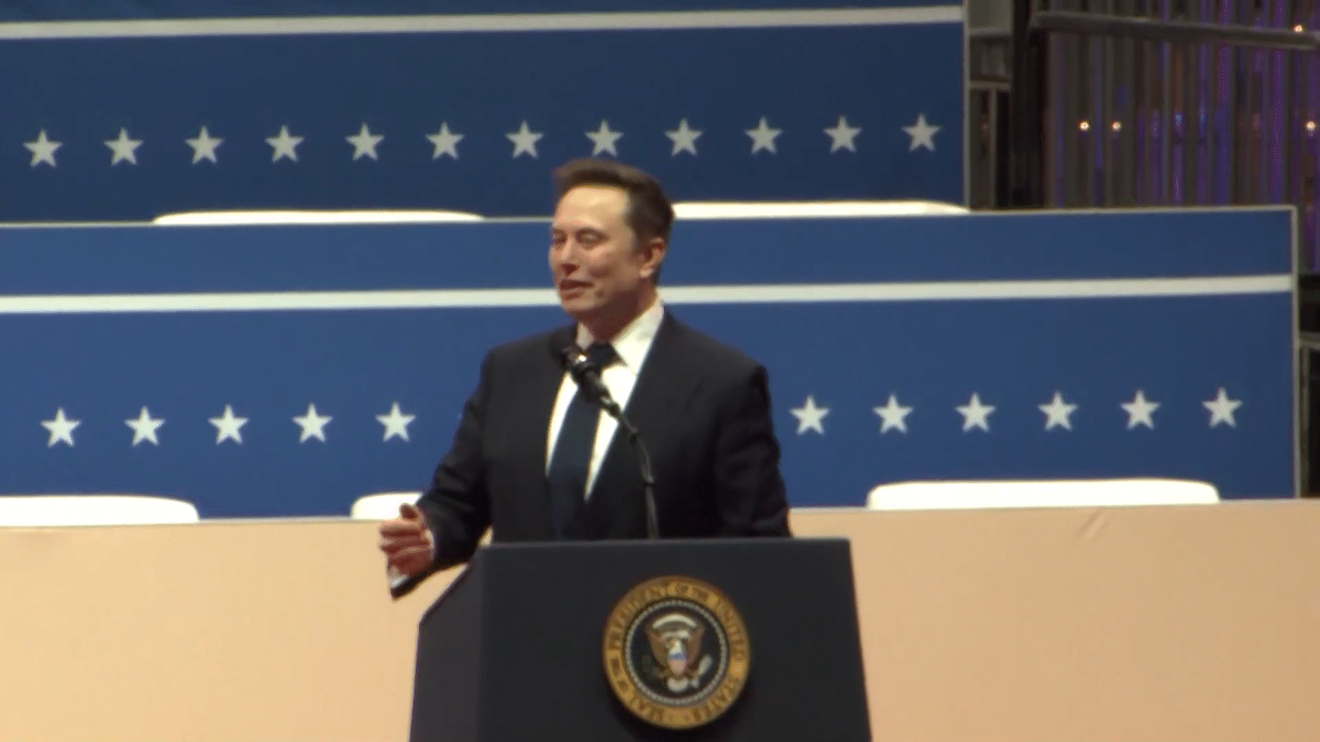 HOMEPAGE ONLY - Gif of Elon Musk salute