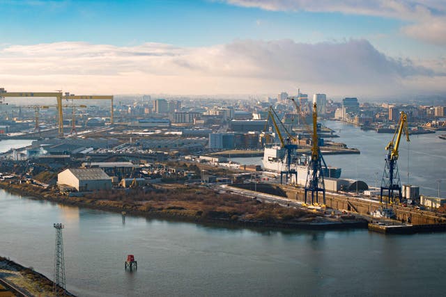 A £300 million redevelopment plan for Belfast Harbour has been unveiled (Belfast Harbour/PA)