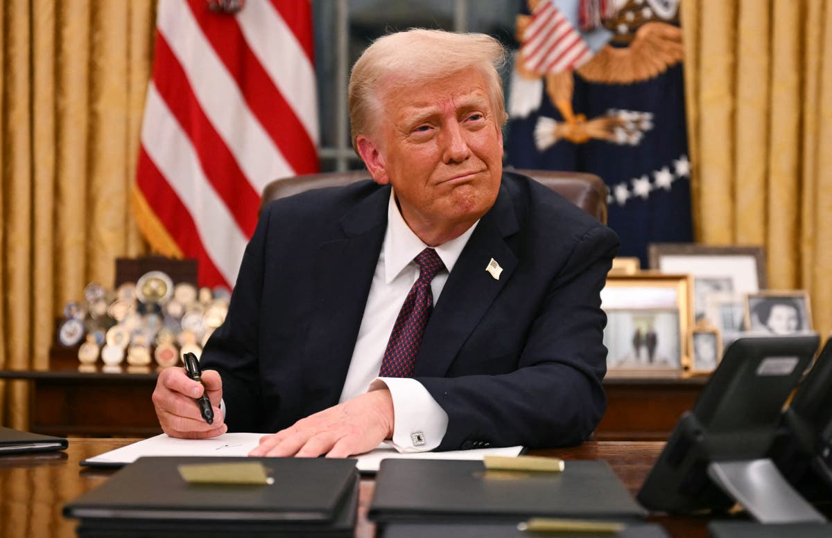 Trump inauguration live: President abruptly leaves WHO and pardons Jan 6 prisoners