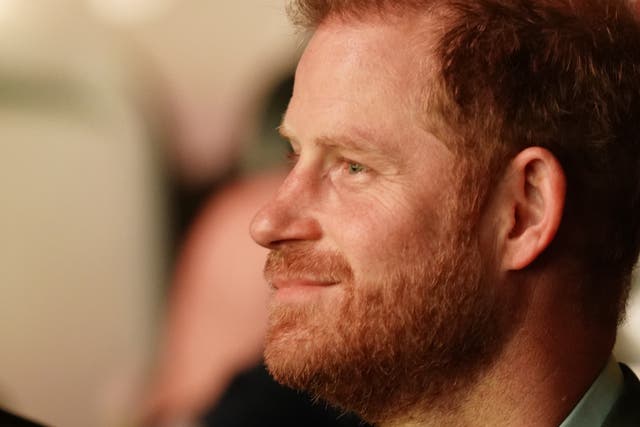 The Duke of Sussex (Jordan Pettitt/PA)