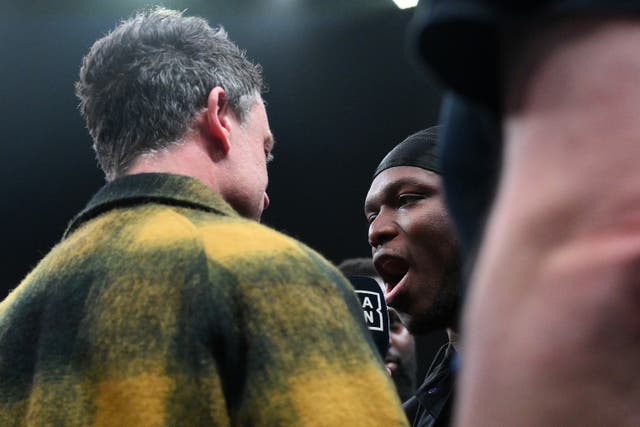 <p>KSI slung insults at Wayne Bridge after their fight was announced</p>