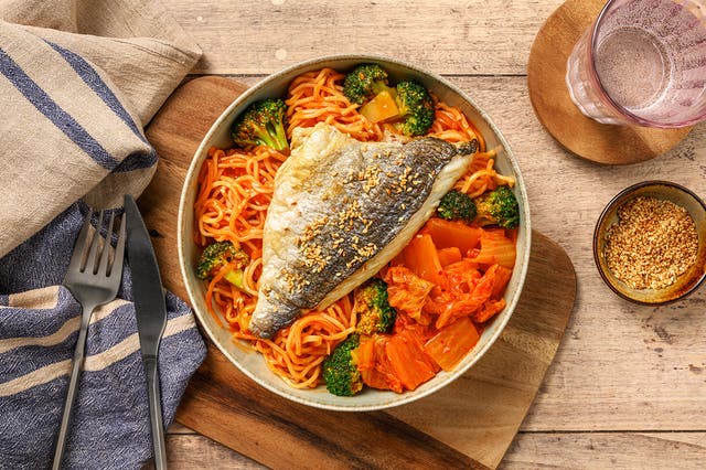 <p>Fiery, tangy, and packed with flavour – this sea bream dish is proof that healthy eating can bring the heat</p>