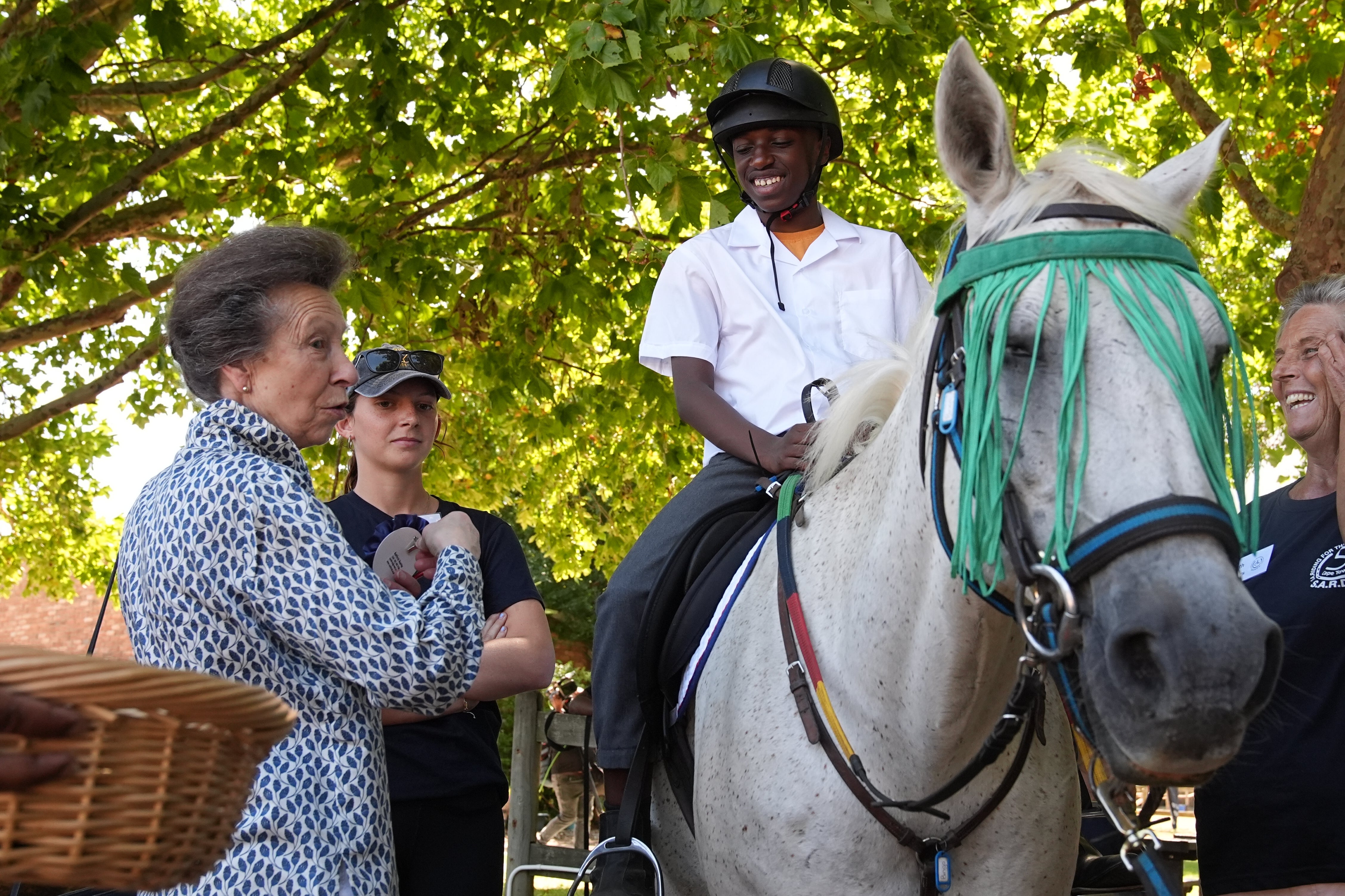 Anne toured the South African Riding for the Disabled Association