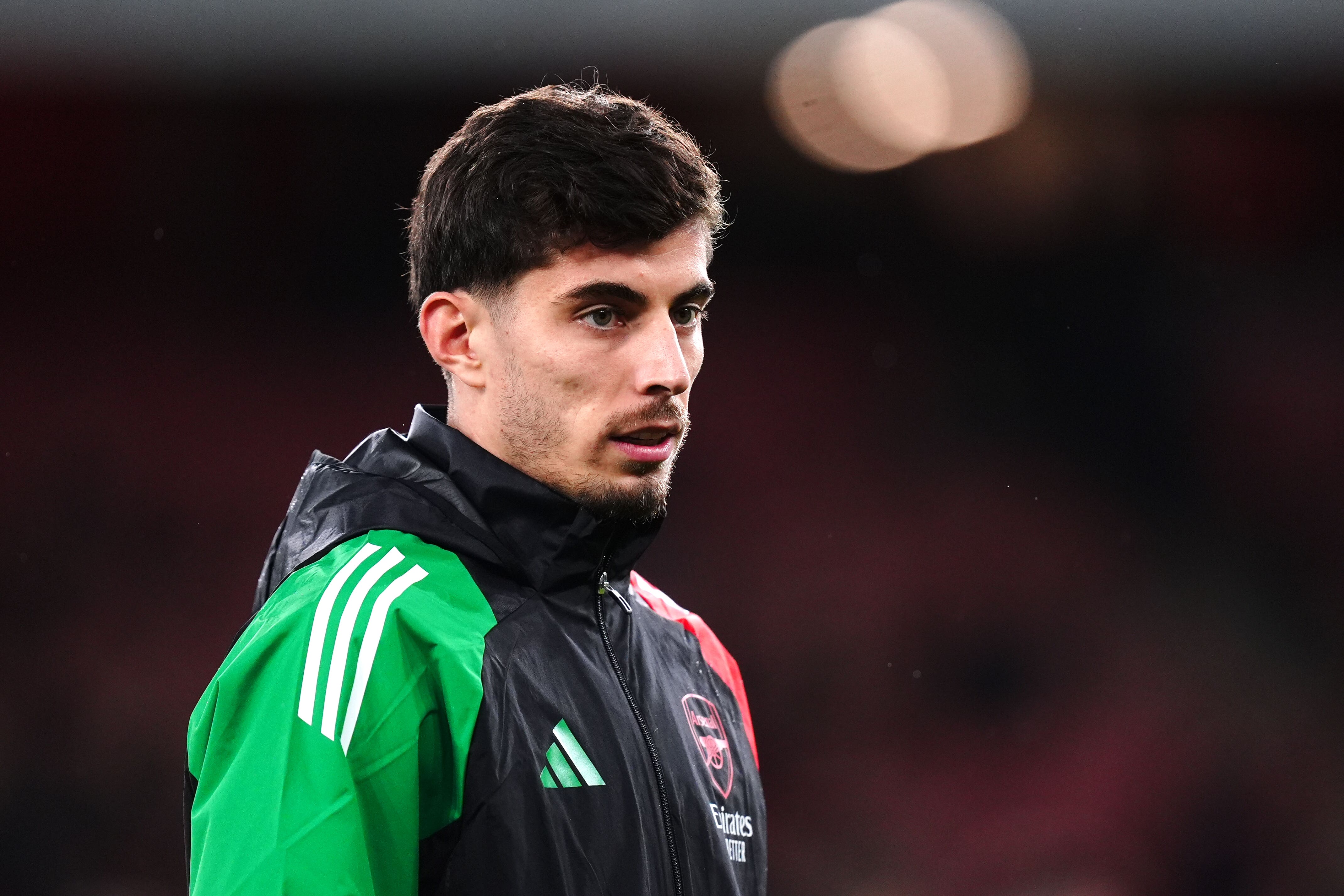 Havertz, 25, missed a penalty in Arsenal’s shootout defeat at the Emirates Stadium on 12 January