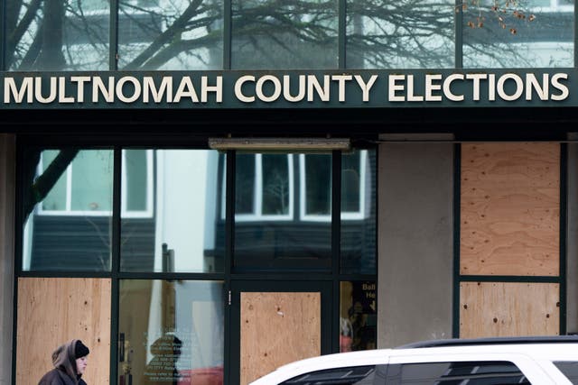 Elections Office Vandalism Oregon