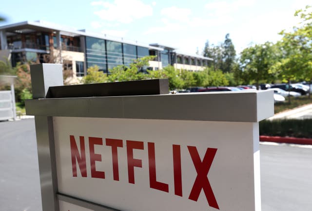 <p>Netflix headquarters  in Los Gatos, California</p>