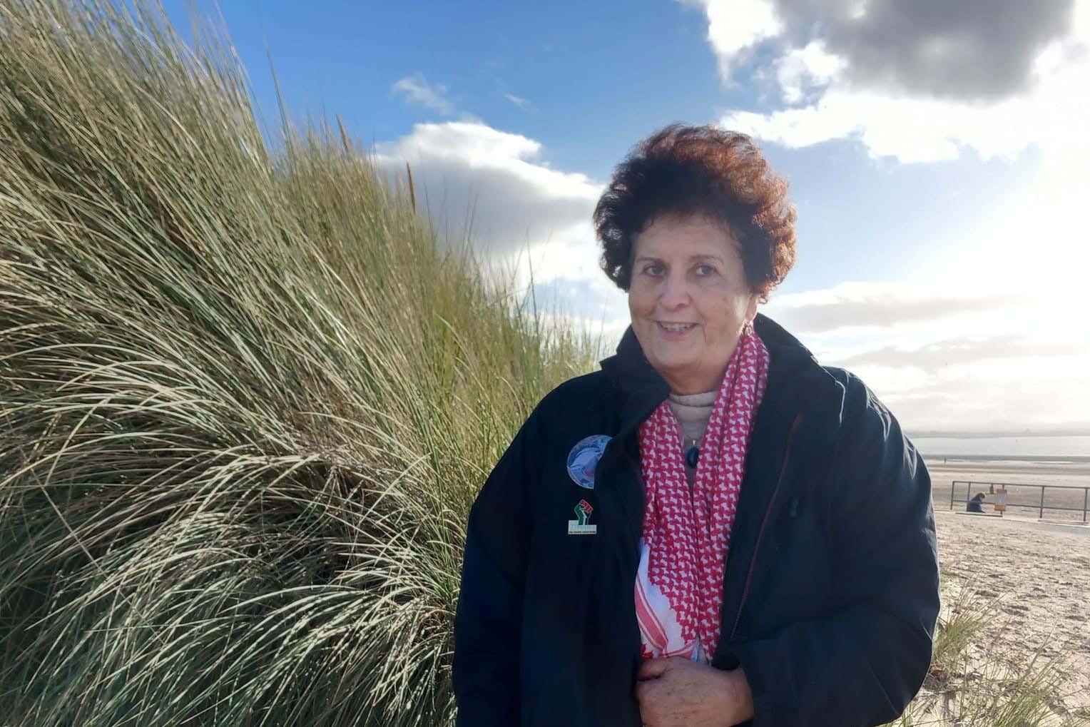 Dr Mona El-Farra, a dermatologist from Gaza plans to return home now a ceasefire has been agreed (Dr Mona El-Farra/ PA)