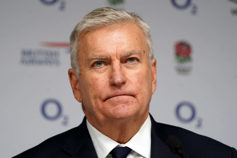 I can’t do that – Bill Sweeney won’t walk away from RFU role despite pay scandal