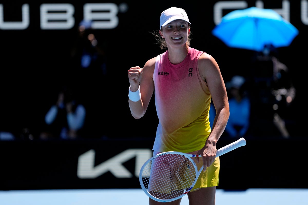 Australian Open: Iga Swiatek will face Madison Keys in the semifinals. Ben Shelton wins, too